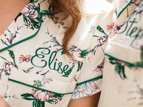 Bridesmaid Pajamas Floral Bridesmaid PJs Bridesmaid Gifts | Etsy
