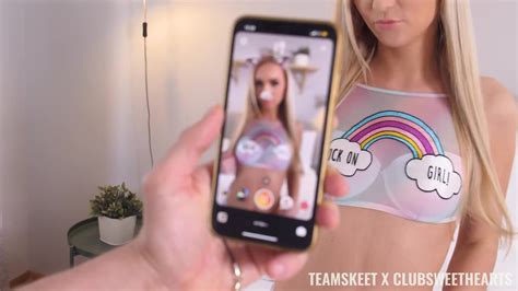 Pretty Blonde Enjoys Seductive Fuck With Her New Buddy Tean Skeet