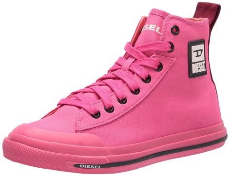 Diesel Womens Fashion Sneaker In Raspberry Sorbet Pink Lyst