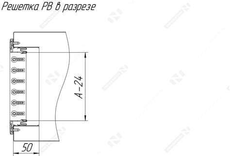 Решетки вентиляционные внутренние металлические РВ-1, РВ-2 - купить в ...