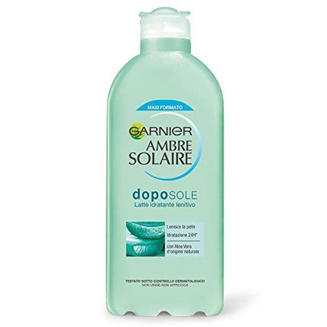 Garnier Ambre Solaire Doposole Latte Idratante Lenitivo Con Aloe Vera D