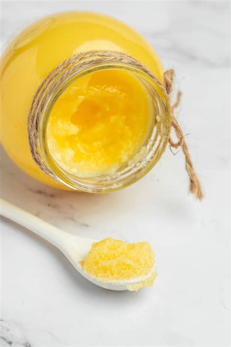 Ghee or Clarified Butter. Cooking Oil, Pure Ghee. Healthy Fat Diet ...
