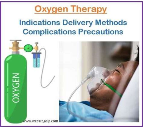 Oxygen Therapy Enhancing Respiratory Support We Care