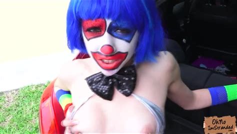 Super Sexy Clown Gets Picked Up And Fucked Along The Way ZB Porn