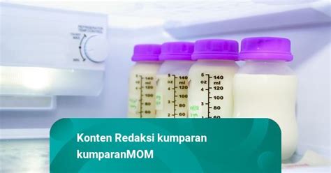 Panduan Mengatur Suhu Kulkas Untuk Simpan ASI Perah Kumparan