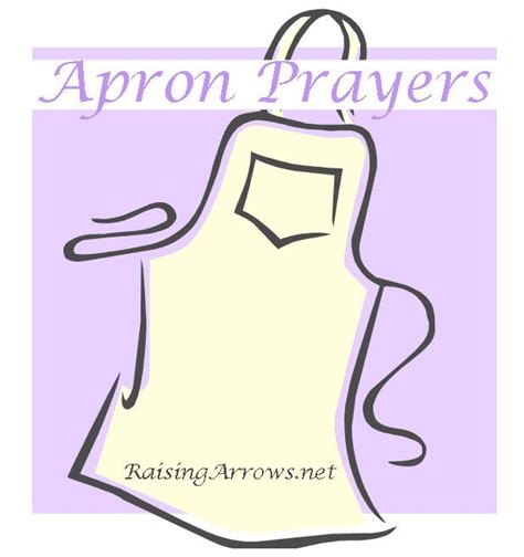 Apron Prayers Prayers Apron New Moms