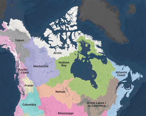 map page canadian geographic