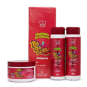 Kit Capilar Babasoul Tutti Frutti Soul Cosm Ticos Bazar Do Prazer