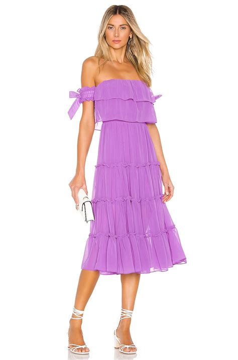 Misa Los Angeles X Revolve Micaela Dress In Orchid Revolve