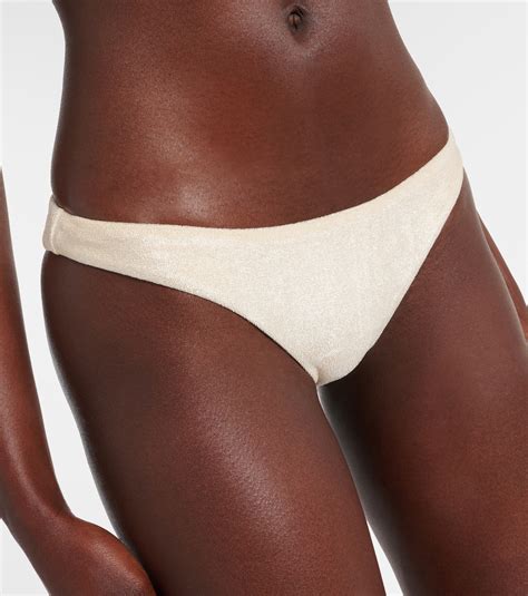 Most Wanted Bikini Bottoms In Beige Jade Swim Mytheresa
