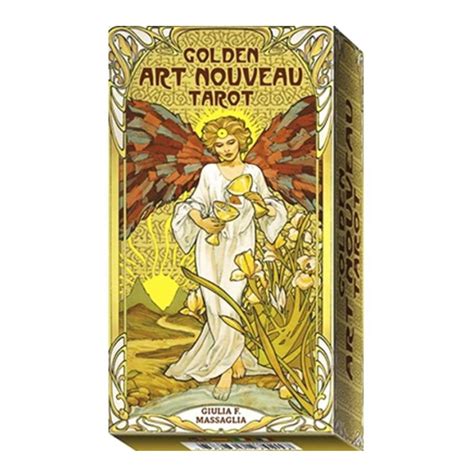 【正規品・直輸入】 タロットカード ゴールデン アール ヌーボー タロット Golden Art Nouveau Tarot Free