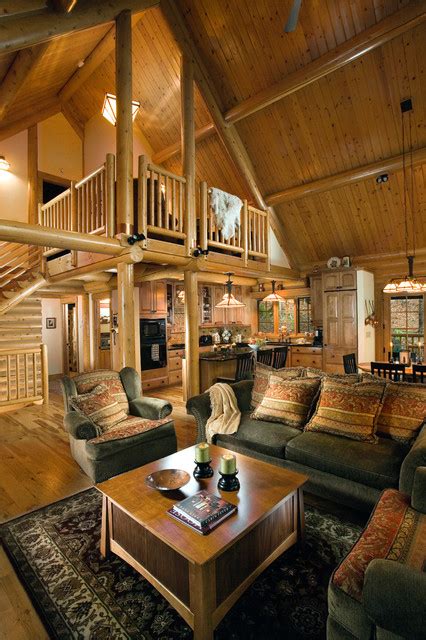 Rocky Mountain Log Homes Manchester Floor Plan Rustic Other By