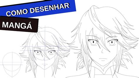 Como Desenhar Mangá passo a passo para iniciantes YouTube