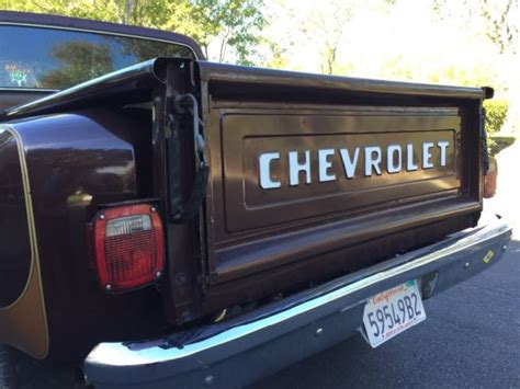 1983 Chevy Stepside Scottsdale 4x4 K10 For Sale