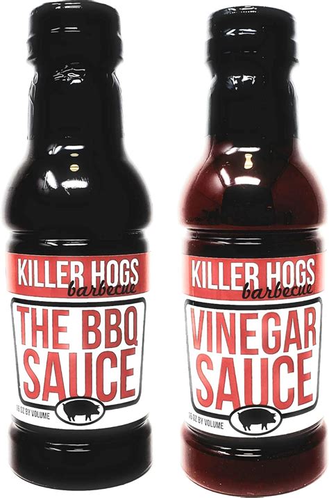 Killer Hogs Barbecue Sauce Variety Pack Original Bbq Sauce And