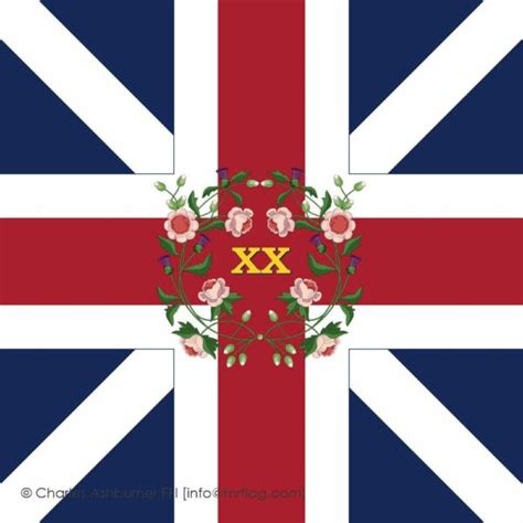 23rd Regiment Of Foot Regimental Colour Mrflag