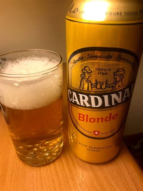 Cerveja Cardinal Blonde Cardinal