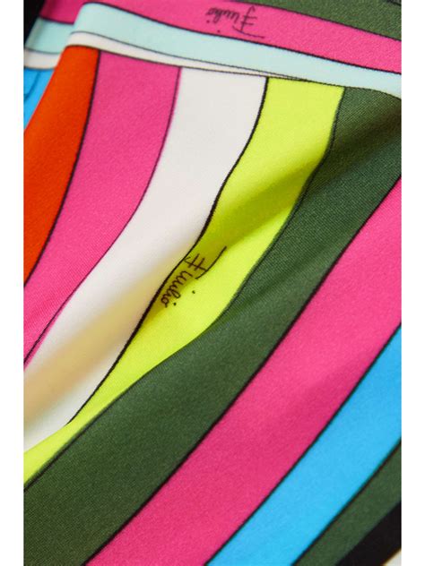 PUCCI Printed Bikini Briefs NET A PORTER