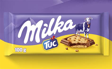 MILKA Schokolade, Tuc Cracker, 100 g : Amazon.de: Lebensmittel & Getränke