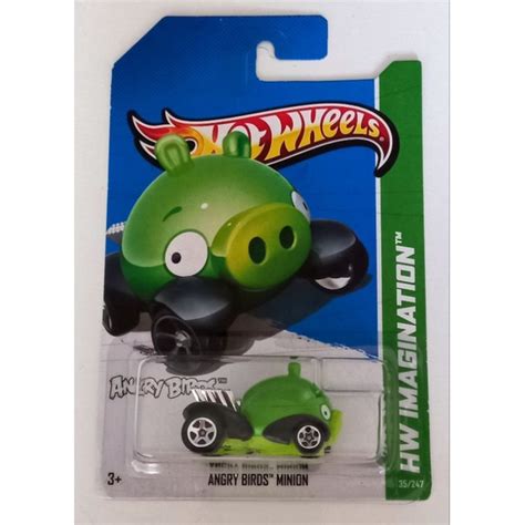 HOT WHEELS HW IMAGINATION ANGRY BIRDS MINION Shopee Brasil