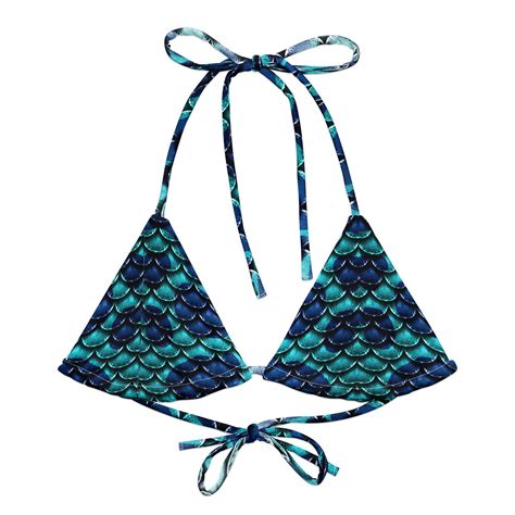 Snow Leopard Bikini Top Moonsong