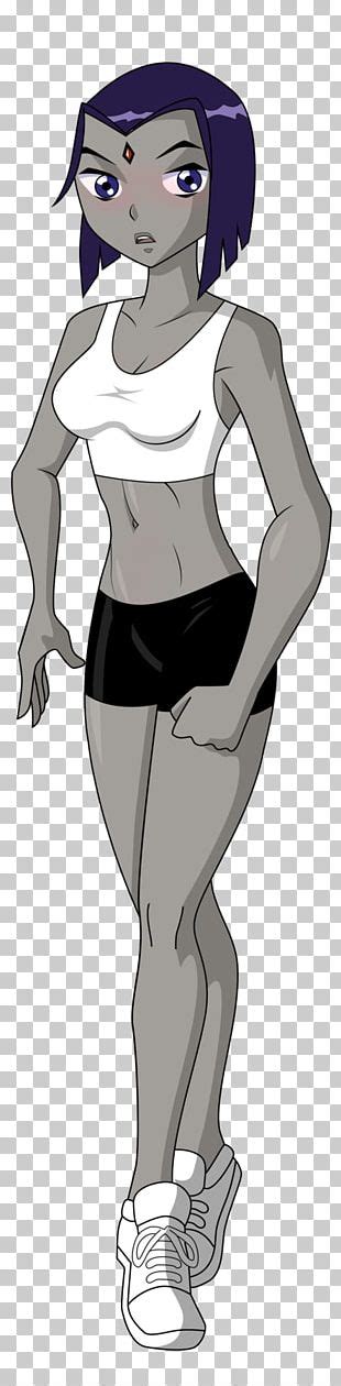 Starfire Raven Drawing Teen Titans PNG Clipart Art Bikini Character Comics Deviantart Free