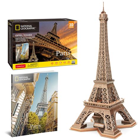 Amazon Cubicfun D Puzzles For Adults National Geographic Eiffel