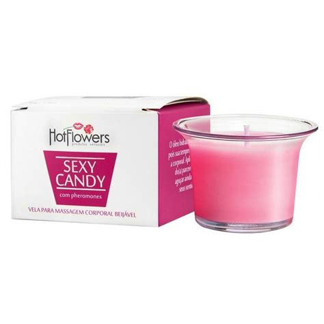 VELA PARA MASSAGEM BEIJÁVEL SEXY CANDY Duo Sex Shop