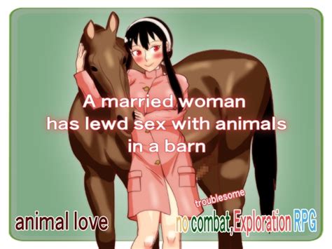 OFFA married woman has lewd sex with animals in a barn 玄武堂 DLsite 同人 R