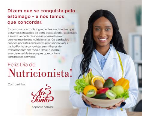 Dia Do Nutricionista - Feliz Dia do Nutricionista! – Blog Ao Ponto