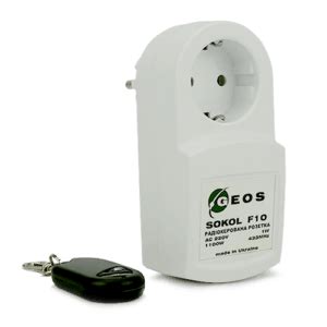 Дистанционная радиорозетка Geos Sokol F 30 с пультом – купить онлайн на ...