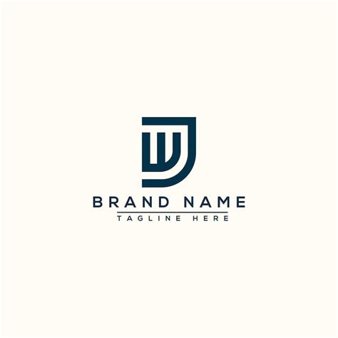 Premium Vector Jw Logo Design Template Vector Graphic Branding Element