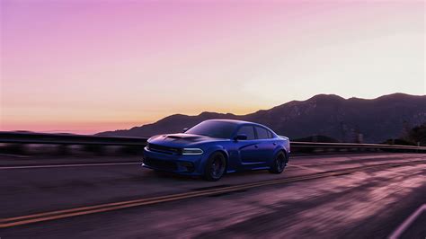 1920x1080 Blue Dodge Srt Hellcat 4k Laptop Full Hd 1080p Hd 4k Wallpapersimagesbackgrounds