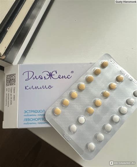 Гормональные препараты Фармасинтез-Тюмень ДляЖенс Климо - «Климакс без ...