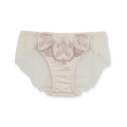 フランデランジェリー fran de lingerie ロマンチックランジェリー響かなくて可愛い ノーブルティアラブラ001 バックレースショーツ返品不可商品 ホワイト