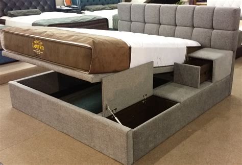 Mont Storage Platform Bed Frame - Living Solution Pte Ltd