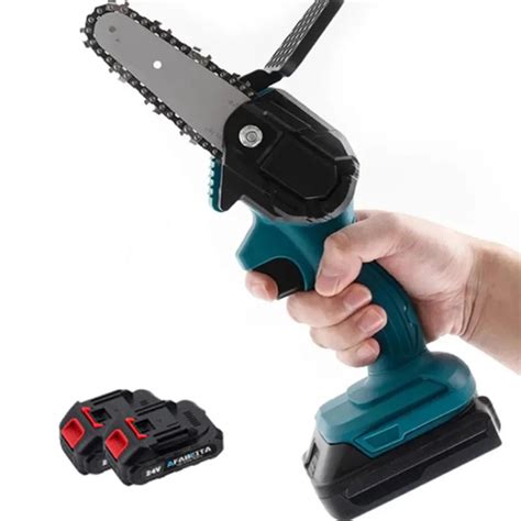 Аккумуляторная мини-цепная пила AFABEITA с двумя аккумуляторами ...