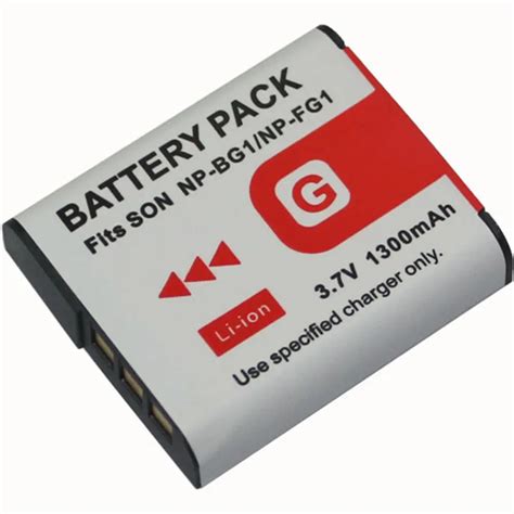 Free shipping NP BG1 NP BG1 Battery For Cyber shot DSC H3 DSC H7 DSC H9 ...