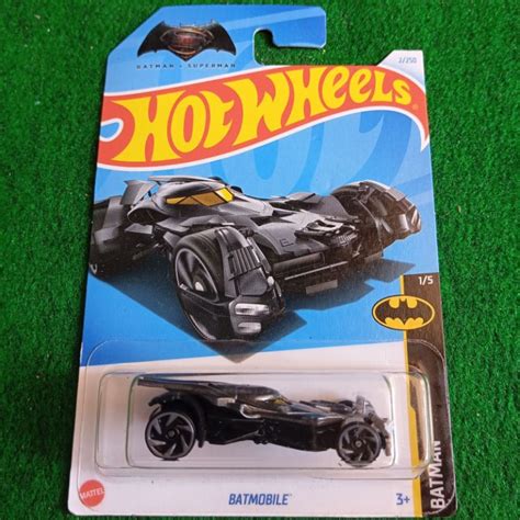 Jual Hot Wheels Hotwheels Batman Batmobile Dc Comic Superman Hitam