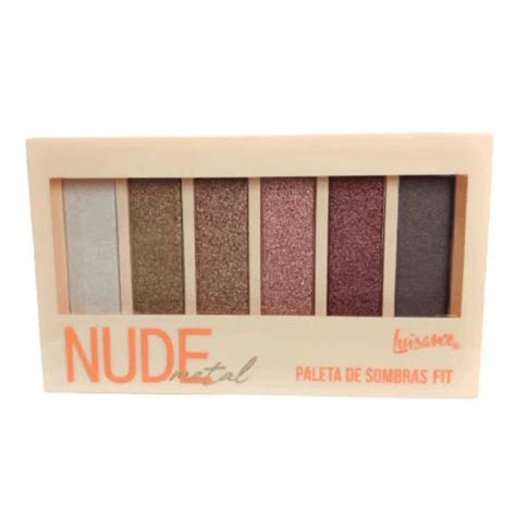 Paleta Sombra Facial Luisance Nude Metal Cores Sofí Cosméticos