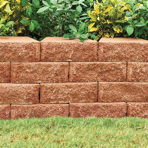 Red - Retaining Wall Blocks - Wall Blocks - The Home Depot