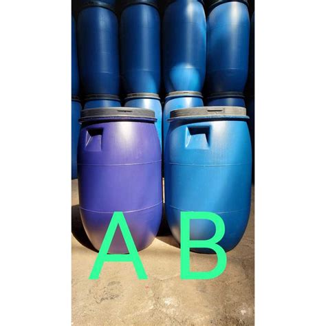 Jual Tangki Tong Air Drum Tempat Sampah Biru Tebal Gentong Liter HDPE