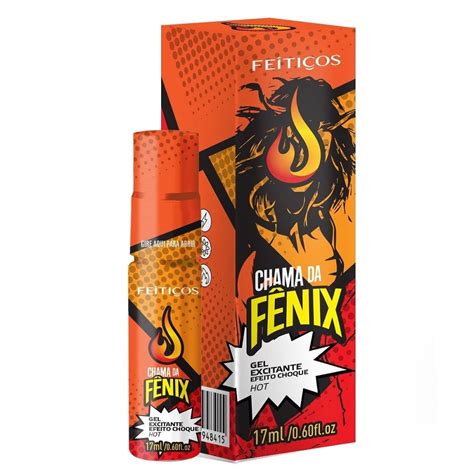 Liby Sex Shop GEL CHAMA DE FÊNIX EXCITANTE HOT EFEITO CHOQUE ML LIBYSEXSHOP