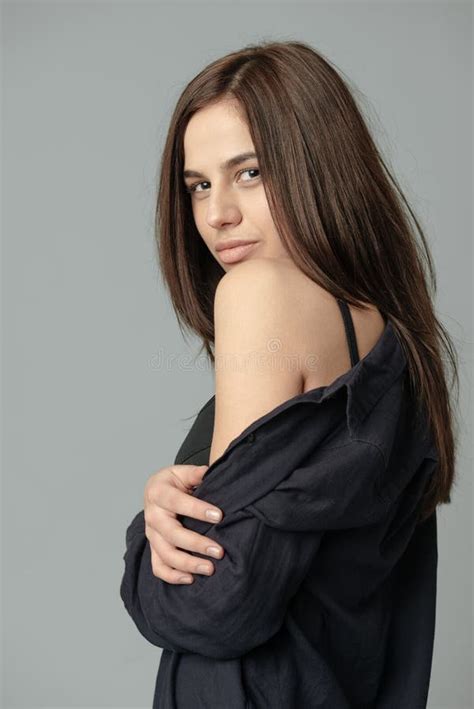 Posing Naked Beautiful Woman Stock Image Image Of Beauty Hand