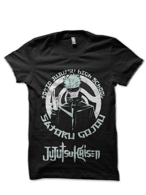 Jujutsu Kaisen Black T Shirt Swag Shirts