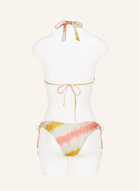 Watercult Basic Bikini Hose Summer Muse Mit Glitzergarn In Weiss Gelb Lachs