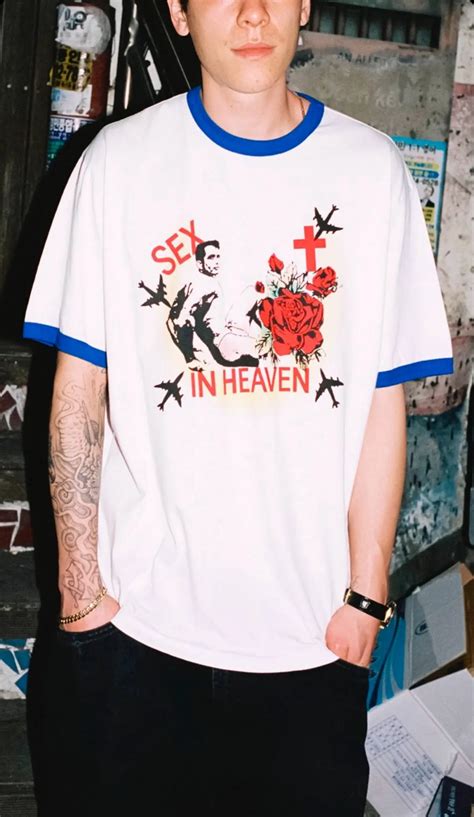 Sex In Heaven Ringer Tee Supreme 23ss