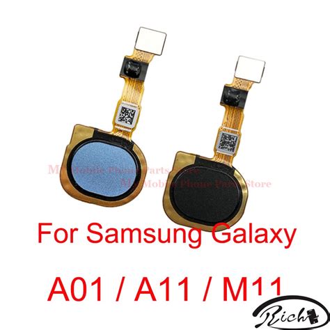 Touch ID Fingerprint Sensor Home Button Key Flex Cable For Samsung