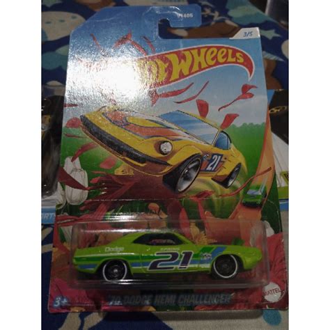 Hot Wheels Dodge Hemi Challenger Release Shopee Philippines