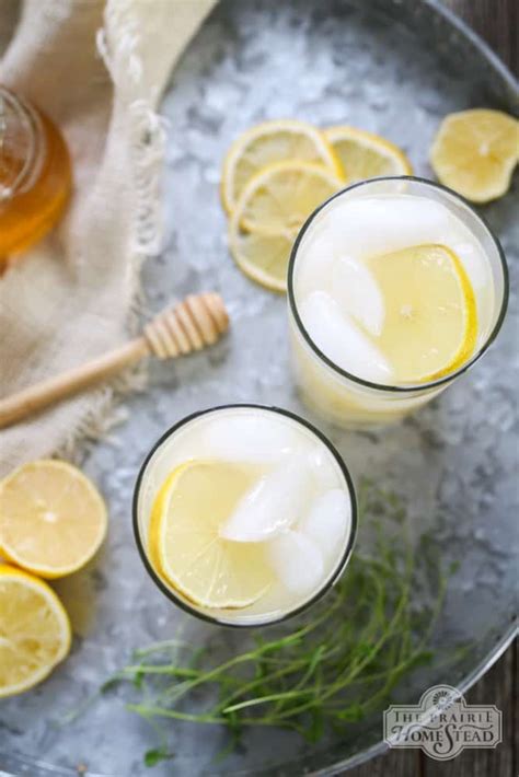 Honey Lemonade Recipe The Prairie Homestead